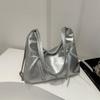 Korean Style Bowknot Faux Leather Tote Bag Versatile Women's Shoulder Handbag CLE