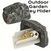 Outdoor Garden Key Hider Creative Stone Keys Safety Storage Box For Cabins Simulated Rock Hide Keys  For Home RV Spare Key Safe