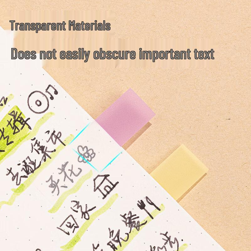 Deli 25908 Pull-Out Colorful Fluorescent Index Tabs