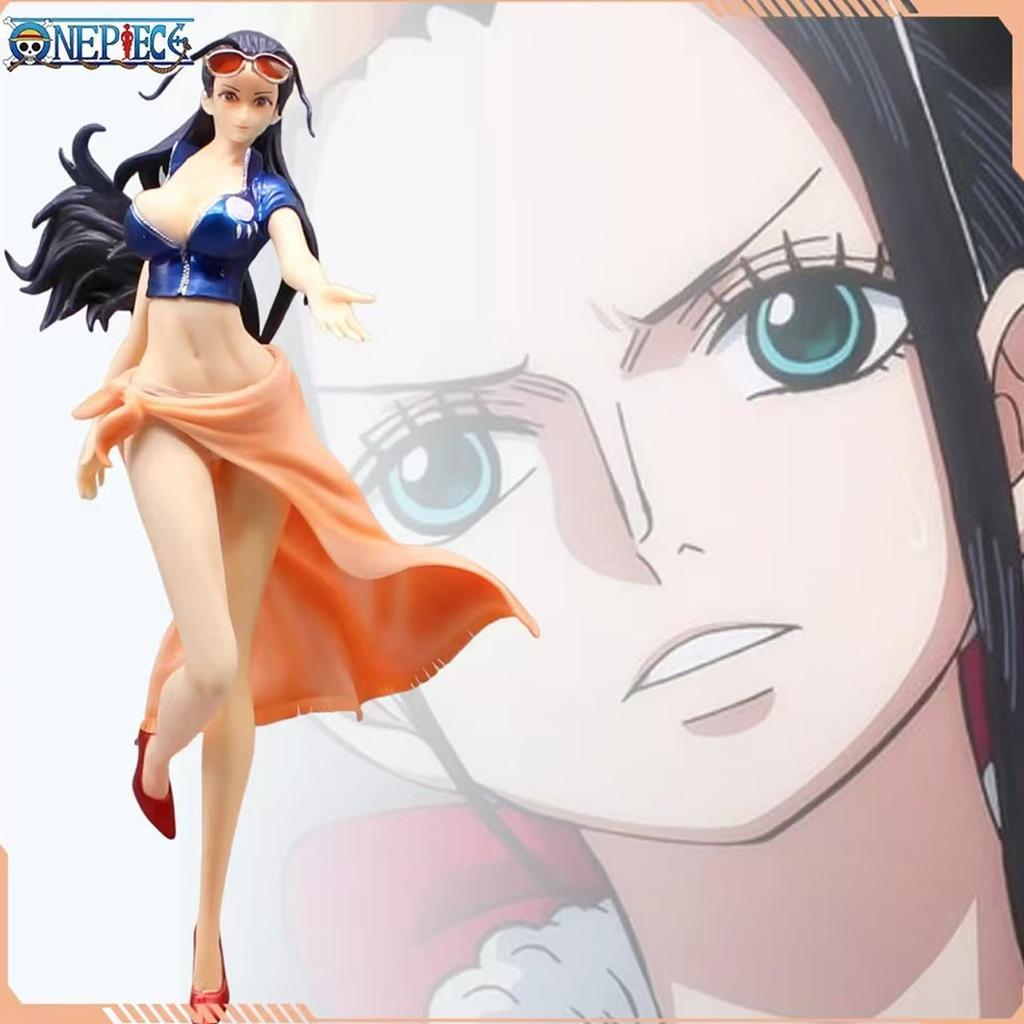 25cm One Piece Anime Figures Nico Robin Figurine  Girl Robin Statue Pvc Model Collection Desktop Decoration Kids Toys Gifts