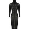 Womens Glossy Bodycon Lingerie Dress High Stretch Fabric Nightclub Attire