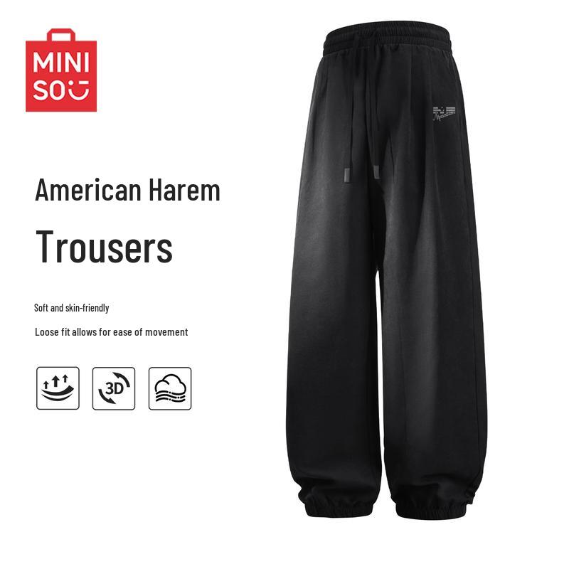 MINISO Men s American Retro Summer Jogger Pants 3XL