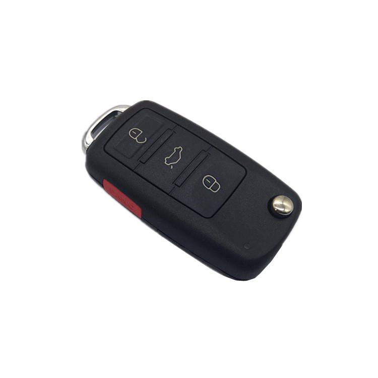 Volkswagen Touareg 3+1 Button Folding Key Shell