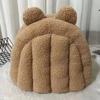 Doghouse Four Seasons Pet Nest Autumn and Winter New Teddy Fleece Semi-closed Bear Slippers Pet Cat Nest