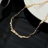 Fashion Knock Metal Women's Trendy Personality Niche Style Necklace