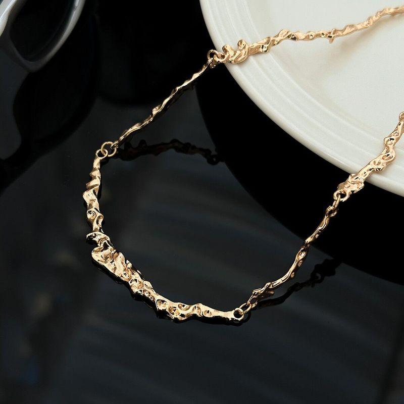 Fashion Knock Metal Women's Trendy Personality Niche Style Necklace