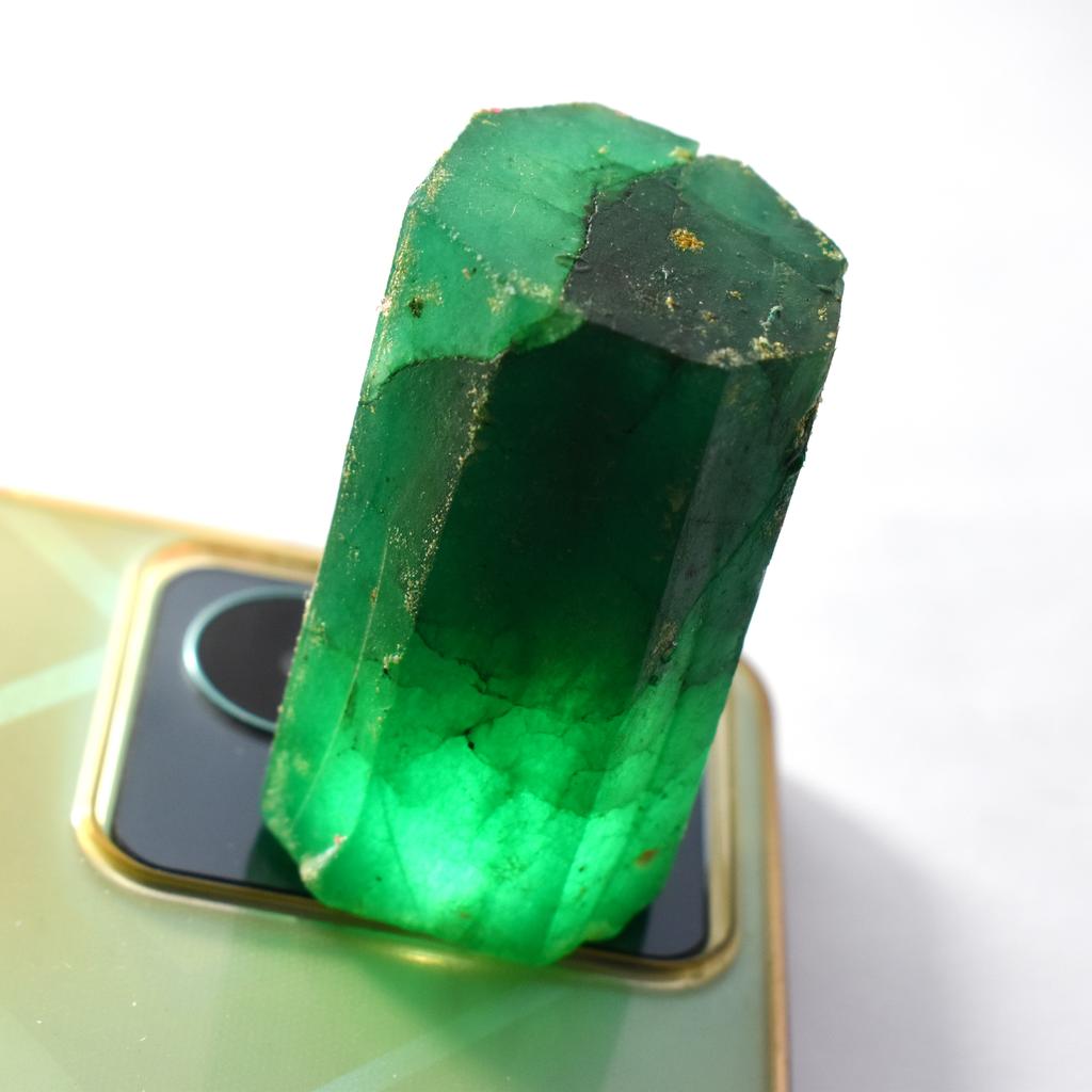 CERTIFIED Natural Emerald Green Rough 786 Ct Uncut Huge Size Loose Gemstone rr-036-sa