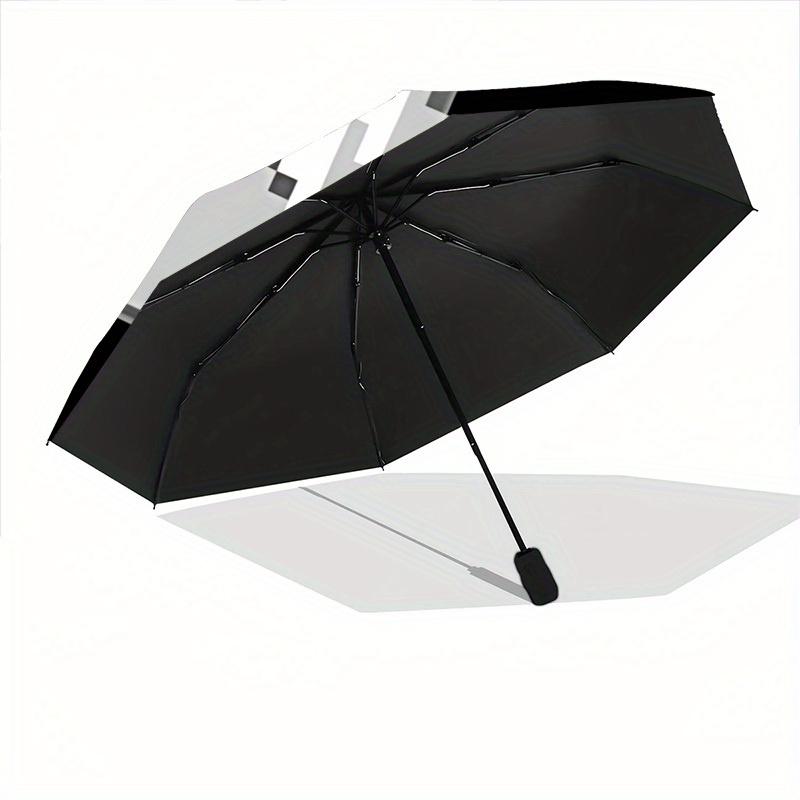 1pc Ghost Spirit Automatic Open/close Folding Compact Umbrella, 8-Rib Sturdy Canopy, Lightweight Portable, Everyday Use, Gift, Outdoor Umbrella, Trave
