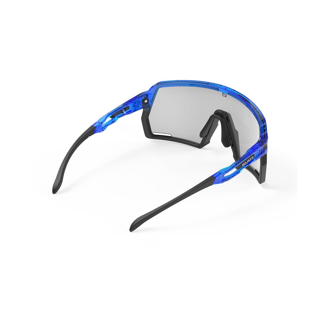 Rudy Project Kelion Sports Crystal Blue 2 Photochromic Laser Black Sunglasses, Frame, ImpactX® Lenses, SP857877-0000