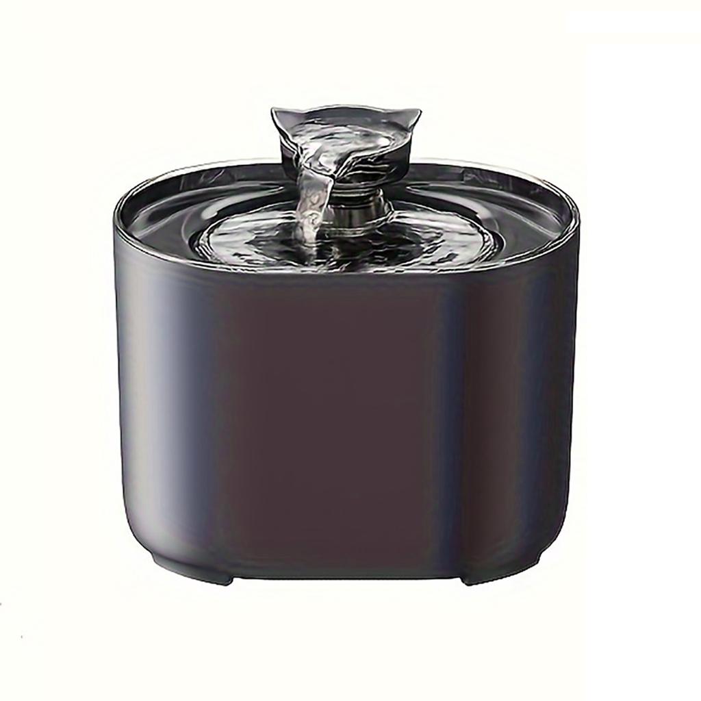 1 Stück 2,2 l Haustier-Trinkbrunnen - Brunnen mit automatischem Wasserspender, frisches und gefiltertes Trinkwasser und Flüsterleise