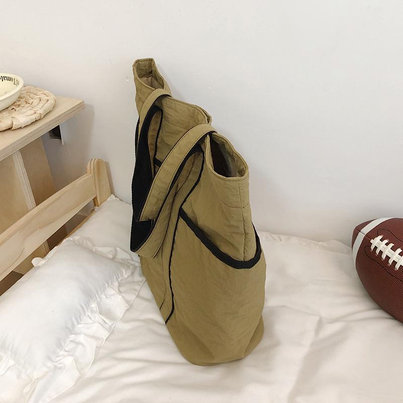 Nylon Tote Bag Large Capacity Women's Shoulder Bag Commuter Shopping Bag Handbag