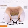 Cervical Spine Neck & Shoulder Massager with Heating & Kneading for Home & Travel Use