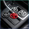 1Pc Car Steering Wheel Logo Sticker Badge Interior Decoration For Toyota TRD Camry Corolla RAV4 CHR Yaris Auris
