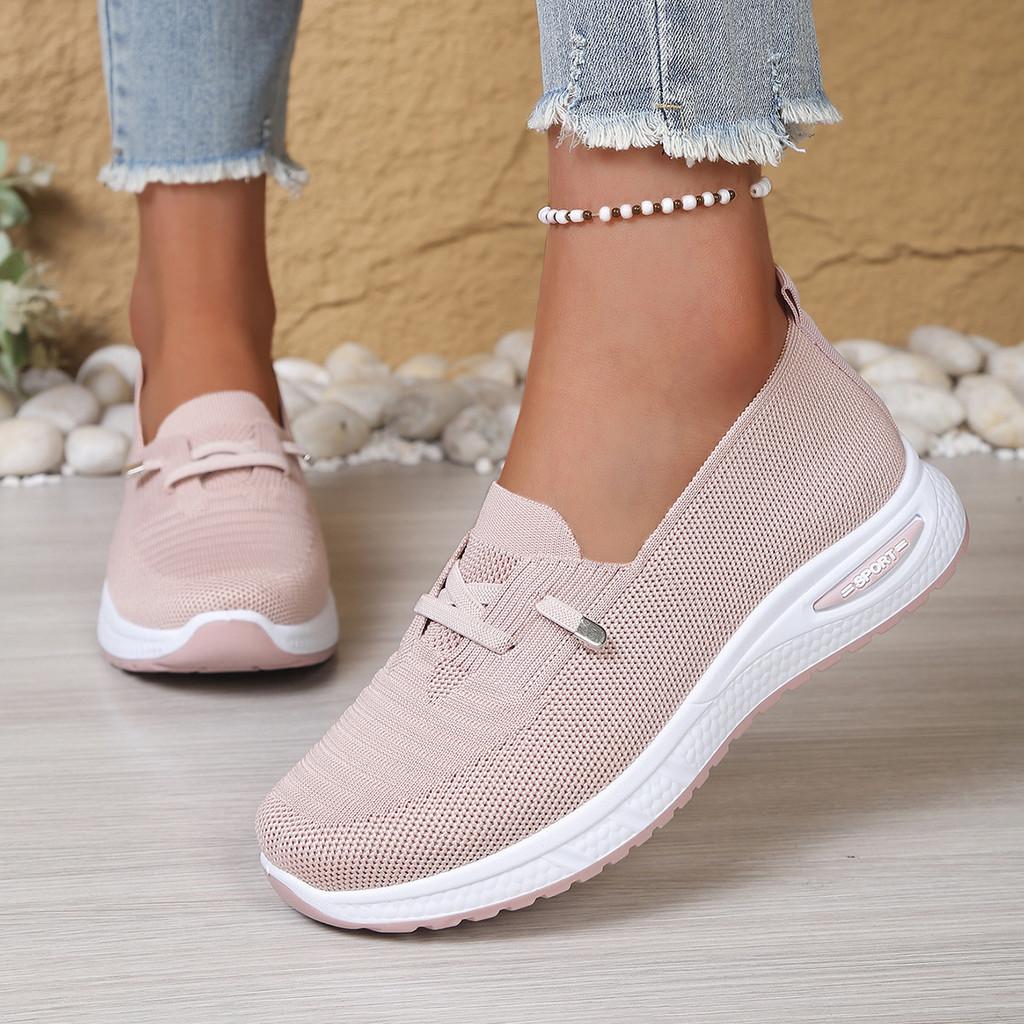 Spring Womens Casual Loafers With Breathable Mesh For Summer Comfort