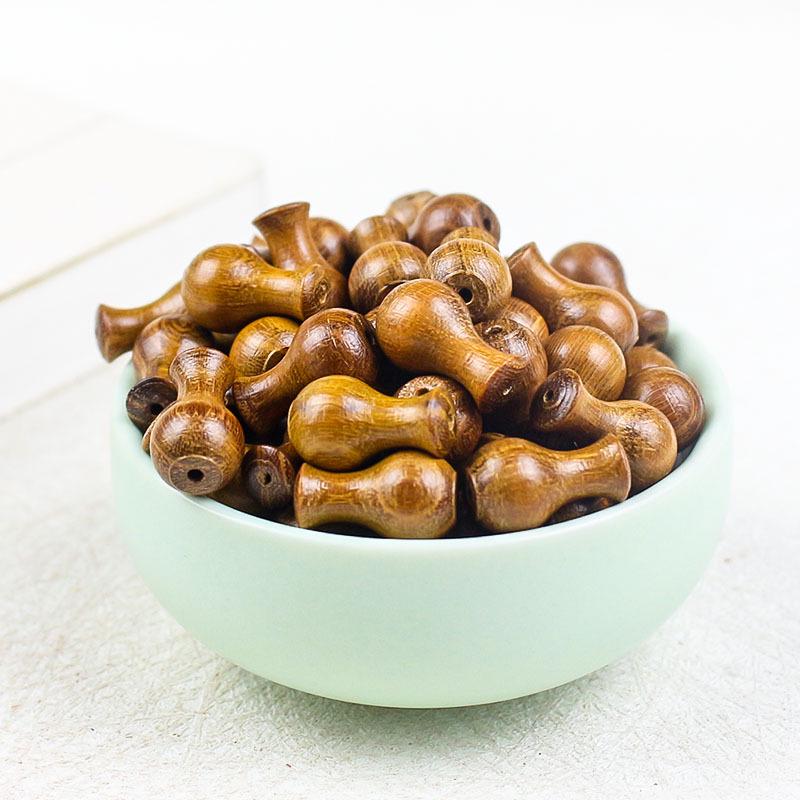 Rosewood Pendant Vase Beads 9*15MM DIY Bracelet 108 Buddhist Beads Literary Jewelry Accessories