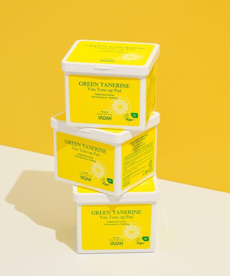 Green Tangerine Vita Tone-Up Vegan Pads 80 Sheets
