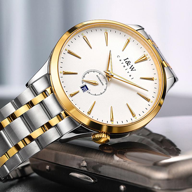 Montre Homme Mécanique Automatique Design Original IW Mouvement MIYOTA Montres Homme Étanche Calendrier Verre Saphir Reloj