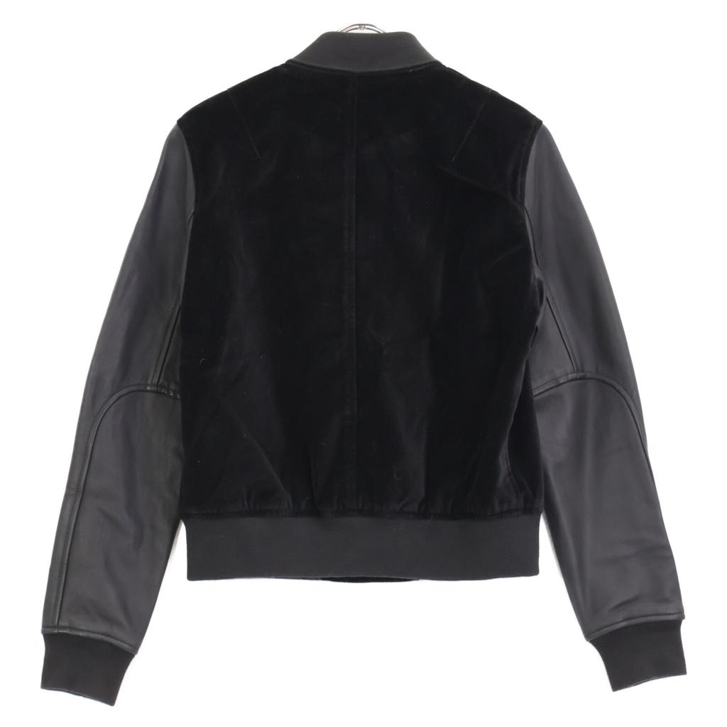 rag&bone Lambskin sleeve stadium jacket Jacket S blackUsed