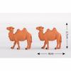 5pcs/set Mini Camel Miniature Figurines Animals Resin Craft Kids Toys Desktop Ornaments Garden Micro Landscape Christmas Decoration