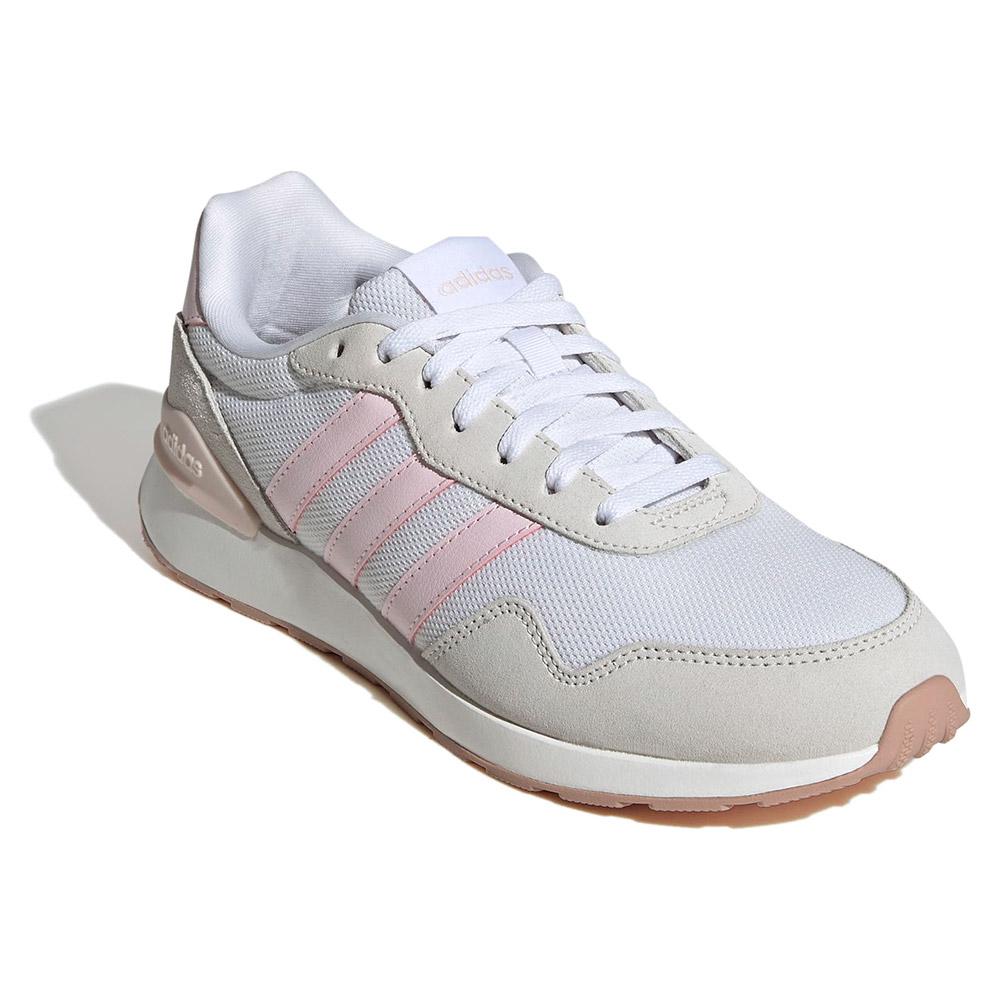 Adidas run 60s 4.0 sneakers leather textile white