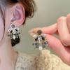 European and American Exaggerated Heavy-duty Crystal Tassel Earrings for Women, Elegant and Sophisticated Earrings, Trendy New Bestsellers