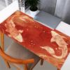 1pc Koi Fish Swimming in Red Water Computer Pad  Mouse Pads for Desk,Gamers and Office Use 020239