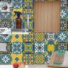 10-Sheet Peel and Stick Self Adhesive Removable Wallpaper Stick On Kitchen Backsplash Bathroom 3D Wall Sticker Tiles