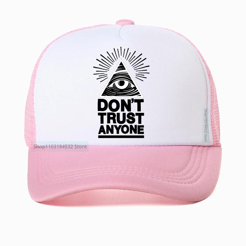 Eye of God Hats Vintage Egypt Pyramid AllSeeing Eye Illuminati Hat Punk Egyptian Triangle Adjustable Baseball Cap