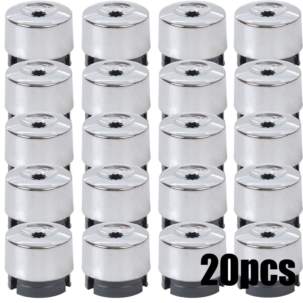 10/20/30/50/100pcs Car Wheel Nut Protection Cap Tire Screw Dust Cover Lug Bolt Anti-Rust Cap for VW Touareg 2004-2014 7L6601173A