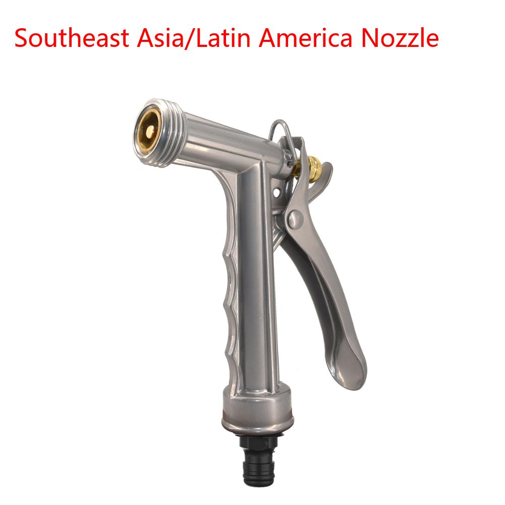 5,5-calowa metalowa dysza pistoletowa do węża ogrodowego z gwintem z przodu, przenośny zraszacz, wielofunkcyjna dysza pistoletowa do podlewania ogrodu