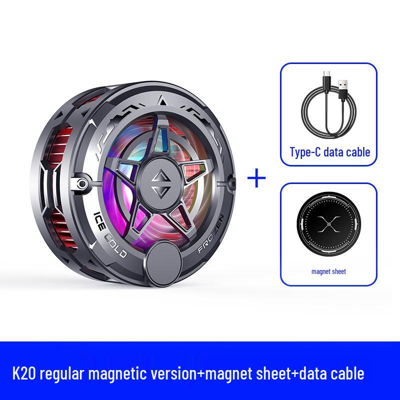 

Магнитный полупроводниковый кулер для телефона с быстрым отводом тепла и цифровым дисплеем