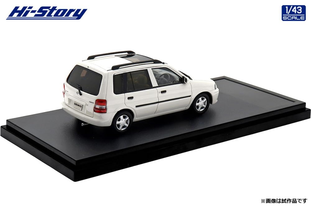 Interallied Hi Story Mazda Demio GL Chaste White Finished Model HS497WH 1/43 (1996)