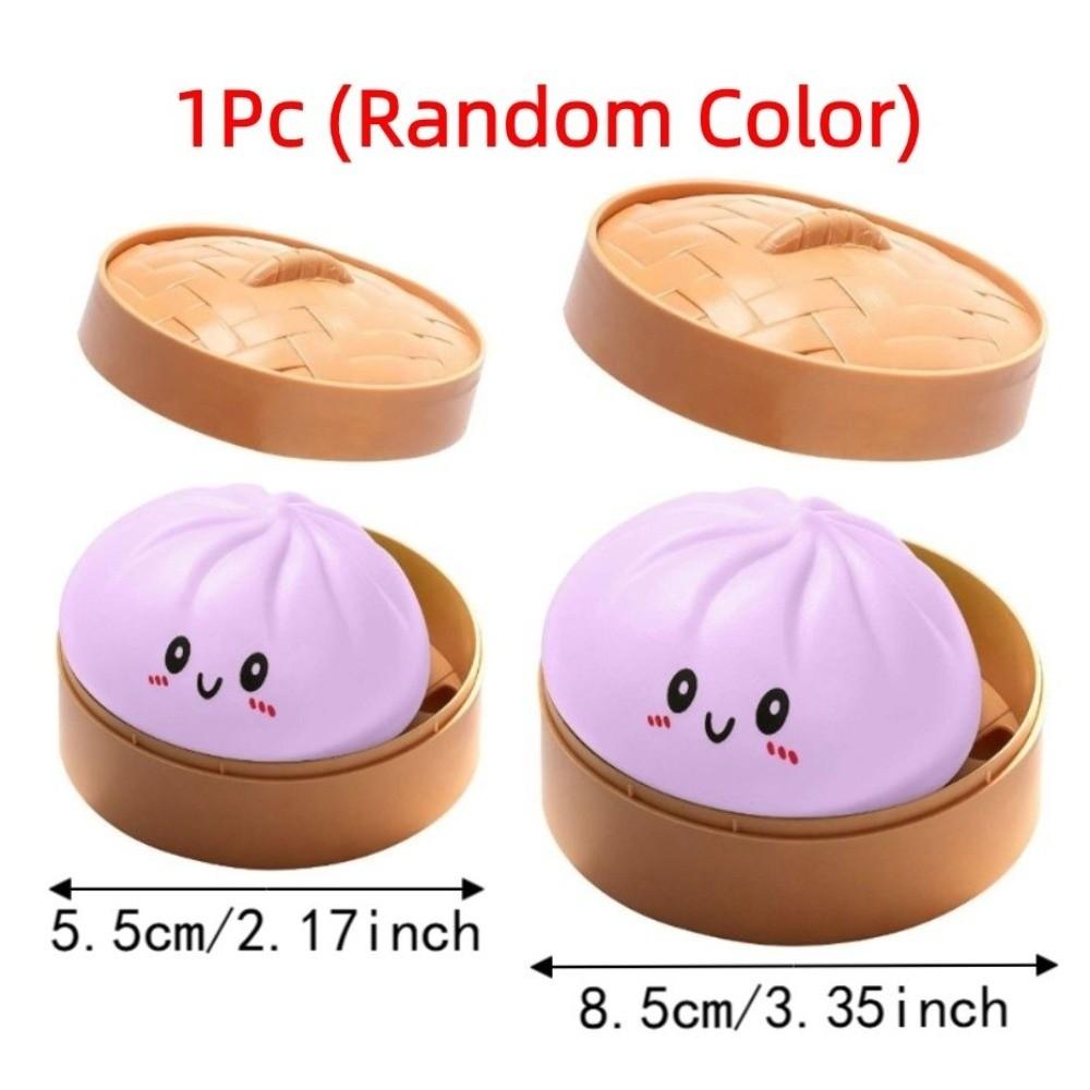 Crackling Dumpling Squeeze Toy Sound Effects Realistic Food Pinch For Kids Adults