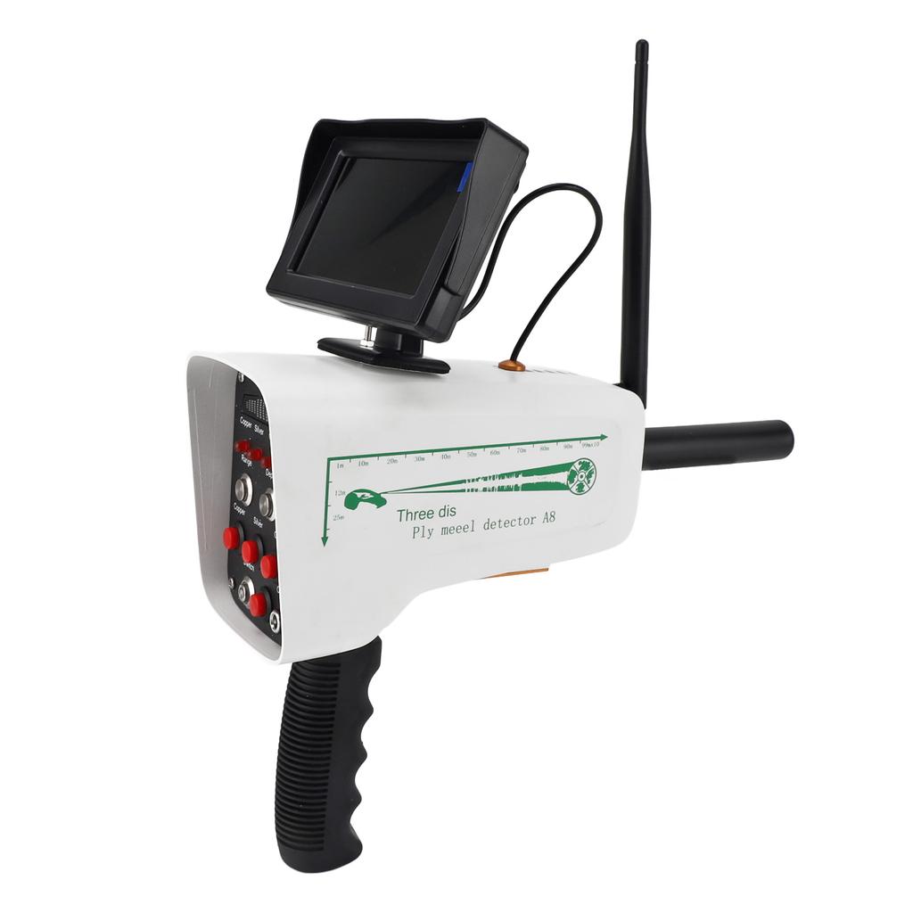 Metal Detector Gold Finder 1000M Range 30M Depth Sensitive Handheld Underground Treasure Scanner