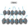 12pcs Funny Interactive Mouse Cat Toys Catnip Mice Plush Pet Toy Training Play Kitten Supplies