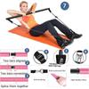 180LBS SET Pilates Bar Collection Resistance Bands Portable for Home Fitness Total Body Workouts Chest Expansion Back Training  Practical Use