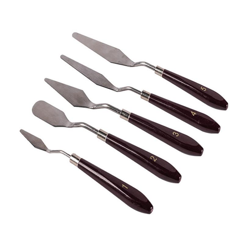 

Stainless Steel Cake Spatula Set,Oil Painting Knives,Butter Cream Knife,Cake Scraper,Cake Decoration Tool,Baking Tool,5Pcs/Set