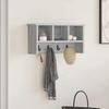 Wall Mounted Nightstand Grey Sonoma 50 x 16 x 26 cm