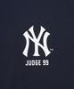 New Era Mlb New York Yankees Player Signature T-Shirt Team Navy