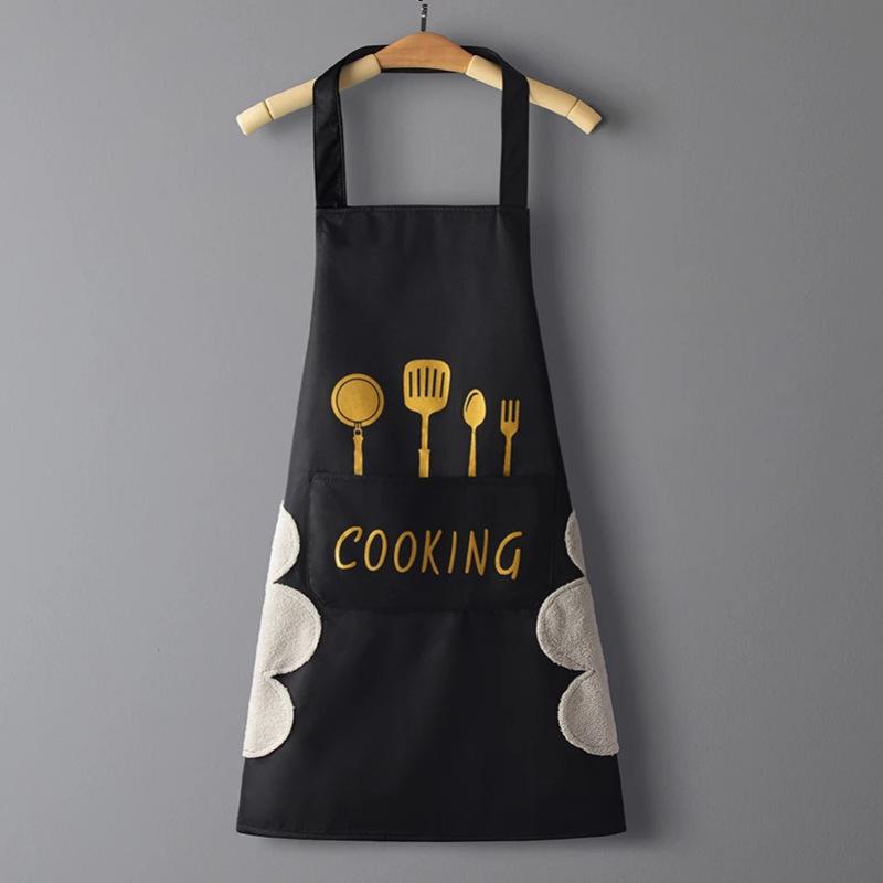 Thick, Waterproof, Wear-Resistant Kitchen Apron for Adults - Men s and Women s Cooking Apron