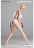 JIAOU DOLL 3rd Gen European Big Bust Movable Rubber-Coated Female Body Model JOQ-10E
