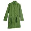 Cappotto di lana da donna taglie forti Autunno/Inverno 2024 a bottoni multipli, monopetto, con colletto a bottone