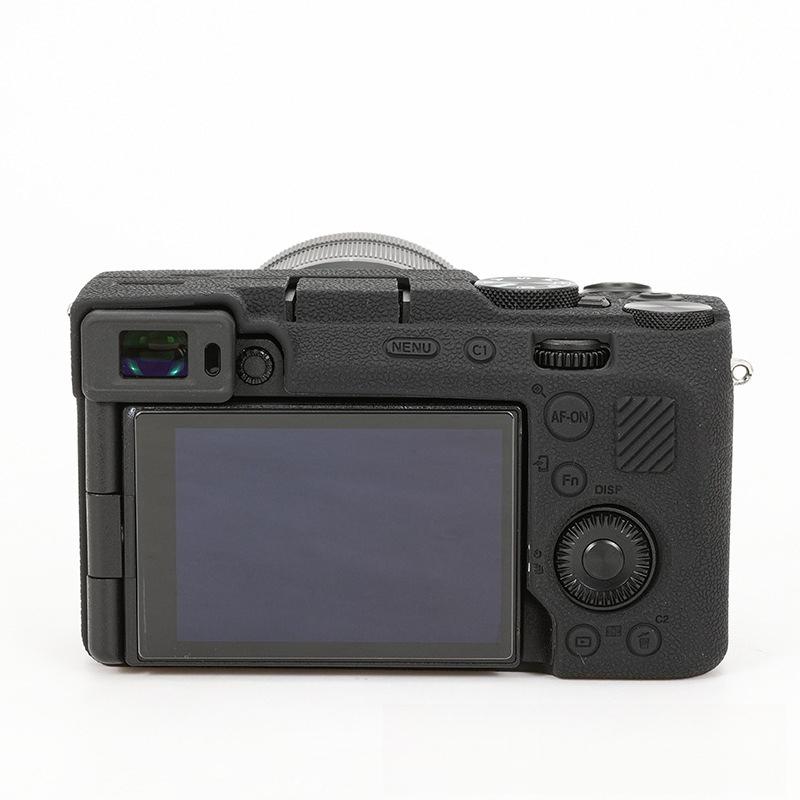 Silicone Cases for Sony A7CR and A7CII, Camera Bags for A7CR Mirrorless Cameras, Anti-Fall Protective Cases for A7CII Cameras