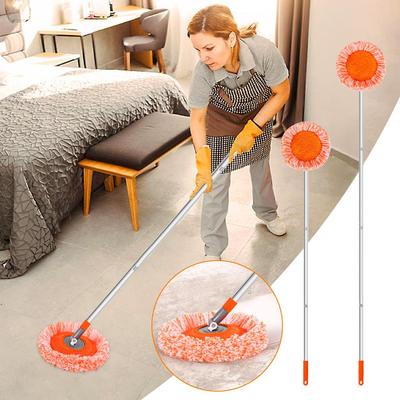 Nouvelle serpillière tournesol pour dépoussiérage et lavage de voiture Rotative Nettoie Solide Puissante Absorbante Chenille Serpillière Plate N9N2