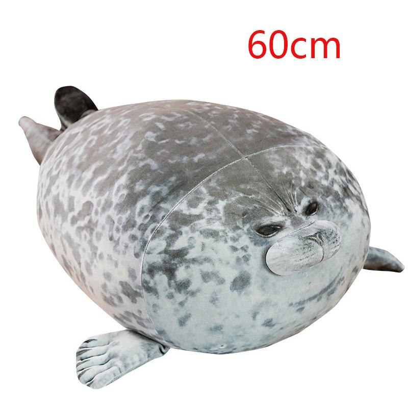 30cm 40cm 60cm Coussin Phoque Kaiyukan Populaire Doux Phoque Poupée Aquarium Mignon Océan Peluche Jouet