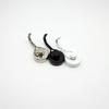 Rotating Silver Metal Magnetic Hook, No-Punch Installation, Strong Suction, Traceless Storage