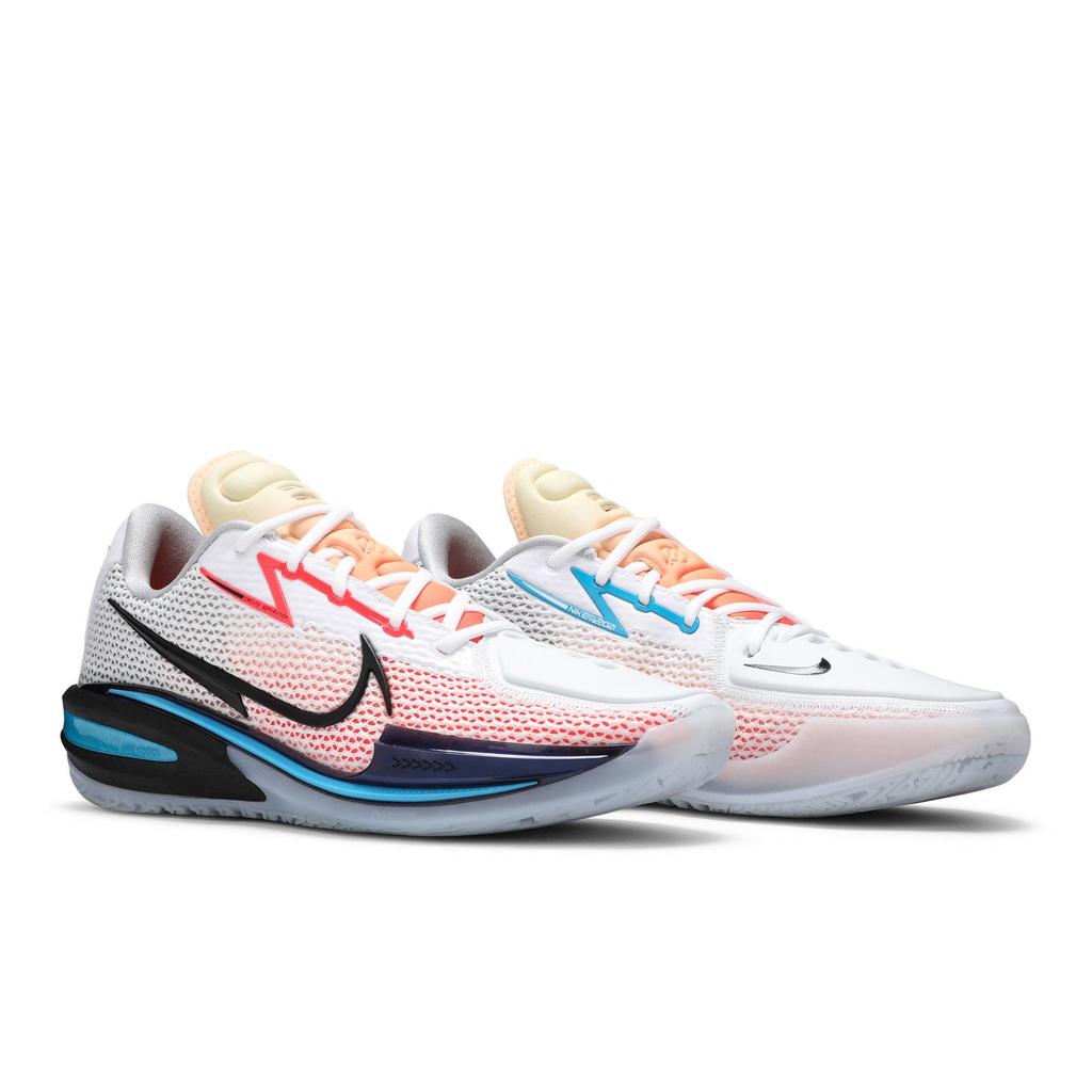 Nike Air Zoom GT Cut 'White Laser Blue' (Unisex) White / Laser Blue / Grey / Black Basketball Shoes CZ0175 101