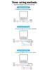 Matteroverwifi Smart HomeKit-Alexa-Google Switch, 10A Voice Control Remote