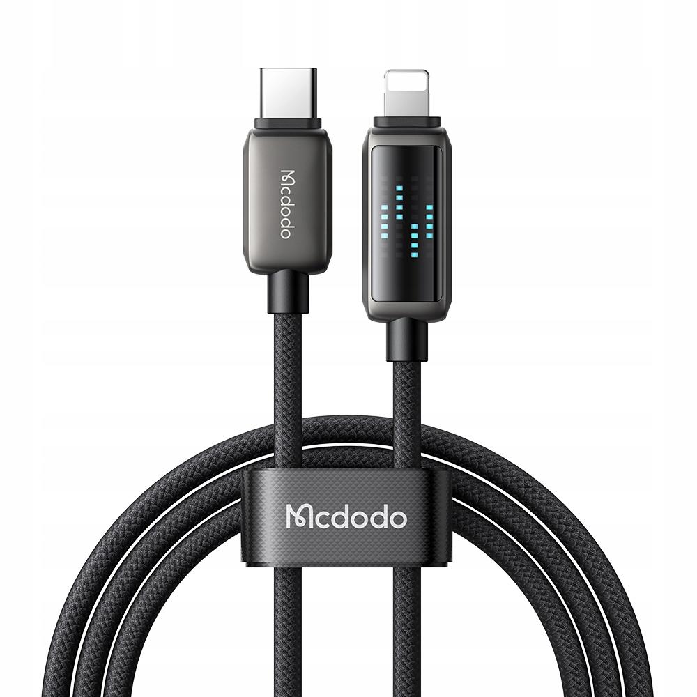 Mcdodo Charger Usb-C Lightning Fast Charging Cable For Iphone 1M Led