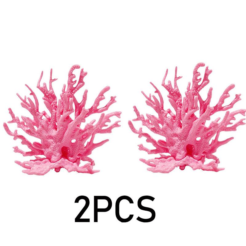 Fake Coral Aquarium Decoration for Aquarium Coral Water Plant Resin Fish Tank Aquascape Simulation ZSP06